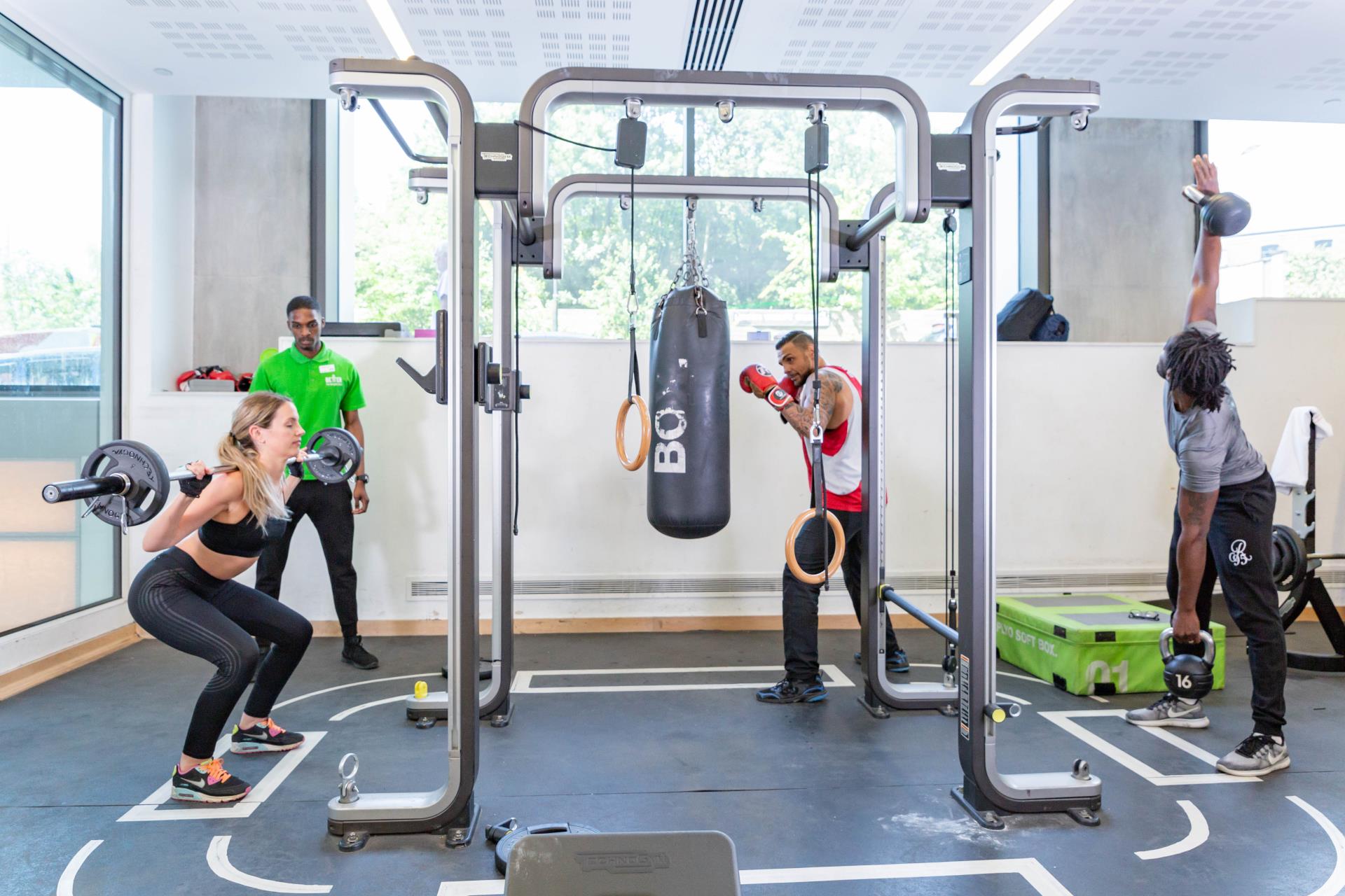 Group training session